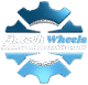 futuristic fintech wheels logo with silver accents (11)