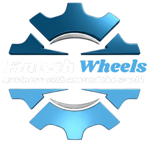 futuristic fintech wheels logo with silver accents (11)